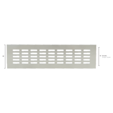 GRELHA VENTILACAO  CLIPAR 275X24